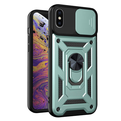 Étui pour Apple iPhone XS Max, Techsuit, CamShield, Vert