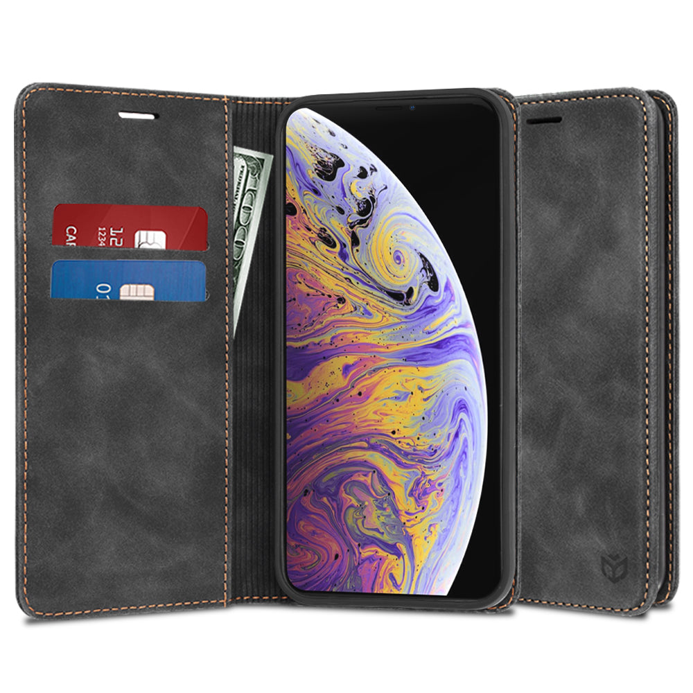 Case for Apple iPhone XS Max, Techsuit, Confy, Black