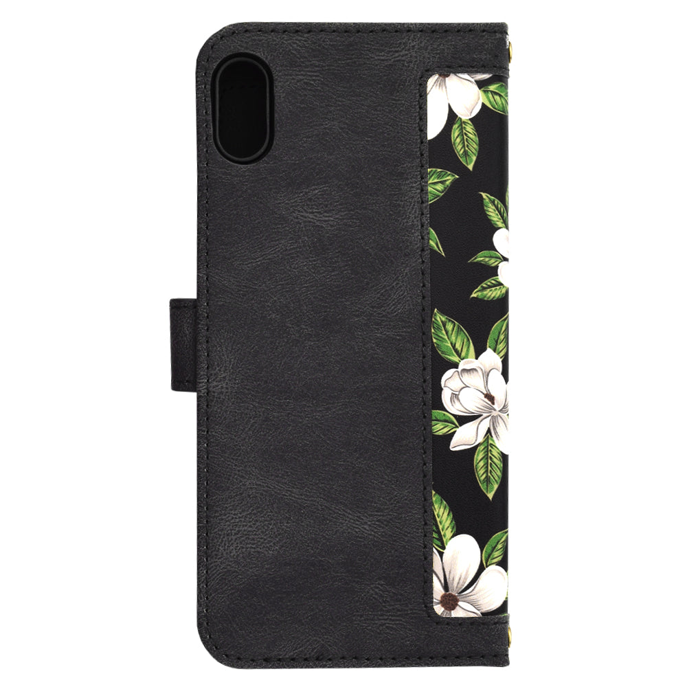 Coque pour Apple iPhone XS Max, Techsuit, FlipCraft, Noire