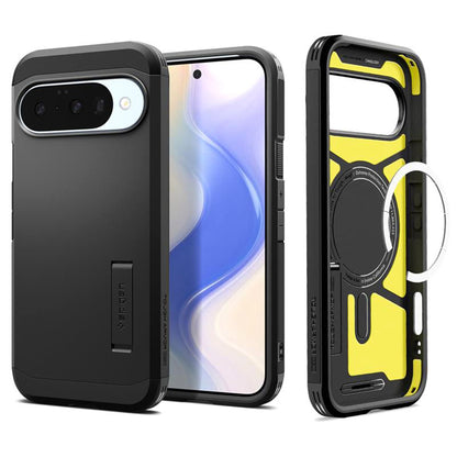 Coque pour Google Pixel 10 Pro / 10, Spigen, Tough Armor, Noire
