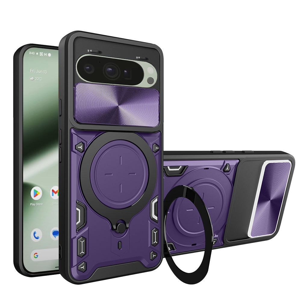 Coque pour Google Pixel 10 Pro / 10, Techsuit, CamGuard Pro, Violet