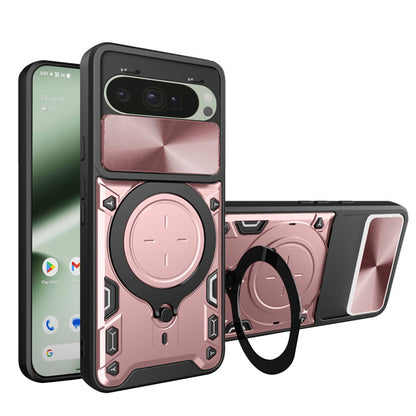 Coque pour Google Pixel 10 Pro / 10, Techsuit, CamGuard Pro, Rose Doré