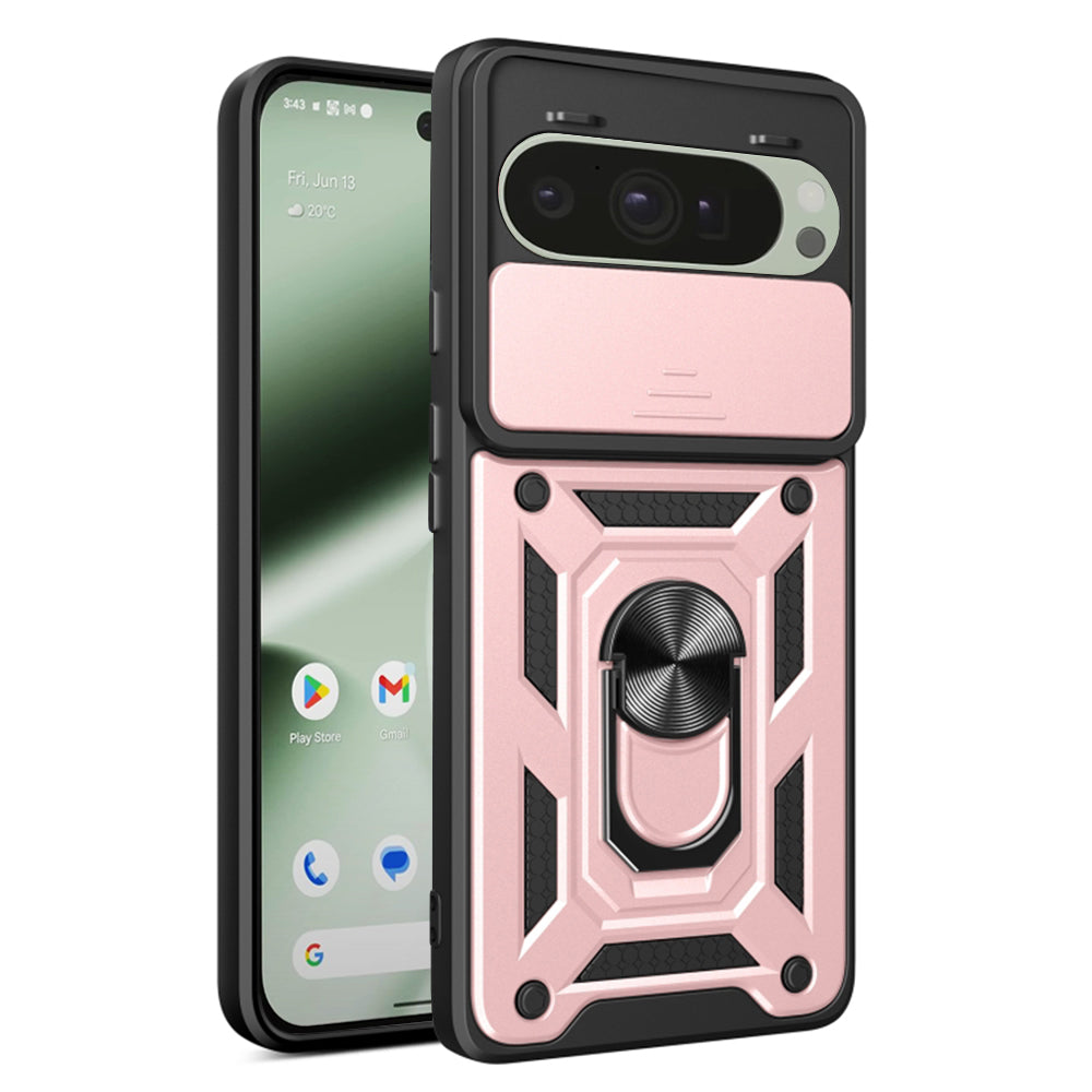 Coque pour Google Pixel 10 Pro / 10, Techsuit, CamShield, Rose