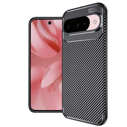 Coque pour Google Pixel 10 Pro / 10, Techsuit, Fibre de carbone, Noire