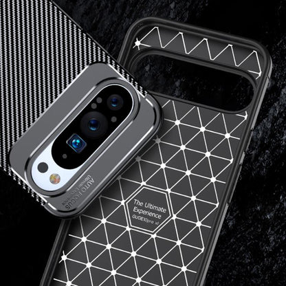 Coque pour Google Pixel 10 Pro / 10, Techsuit, Fibre de carbone, Noire
