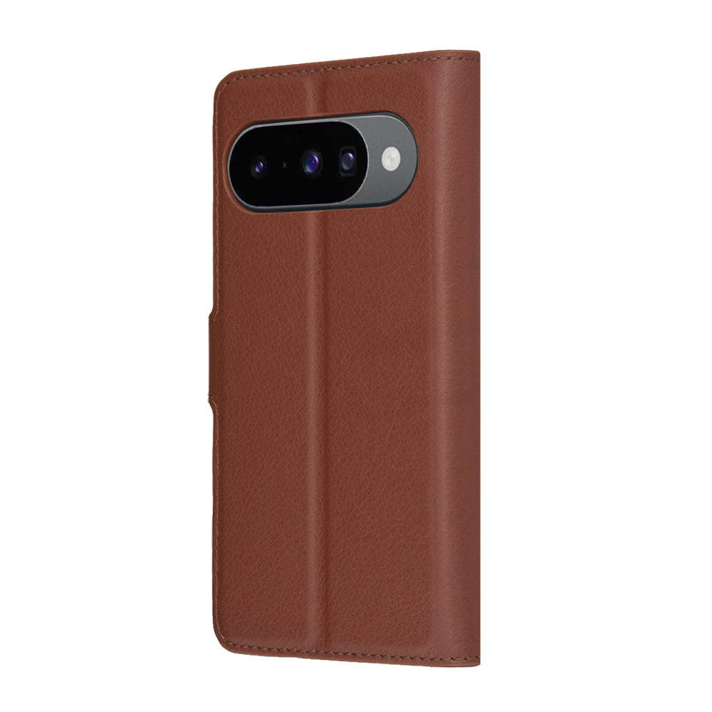 Coque pour Google Pixel 10 Pro / 10, Techsuit, Leather Folio, Marron