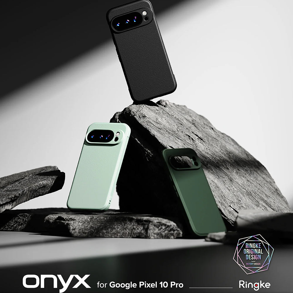 Coque pour Google Pixel 10 Pro, Ringke, Onyx, Vert Clair