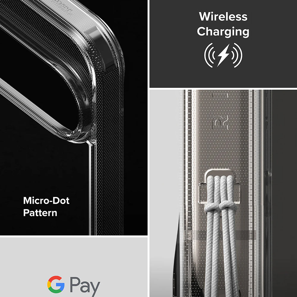 Coque pour Google Pixel 10 Pro XL, Ringke, Fusion, Transparente