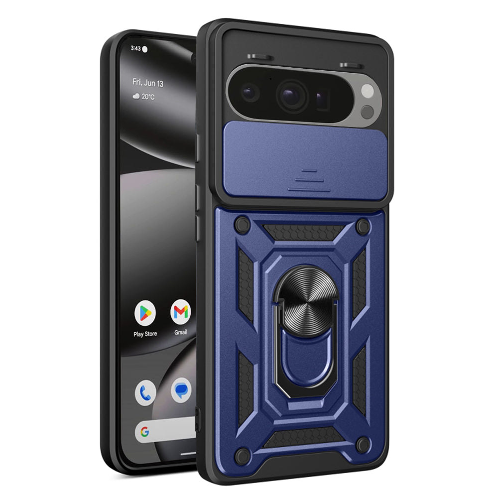 Coque pour Google Pixel 10 Pro XL, Techsuit, CamShield, Bleue
