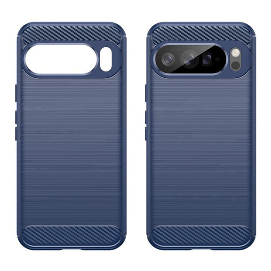 Coque pour Google Pixel 10 Pro XL, Techsuit, Carbone, Bleue