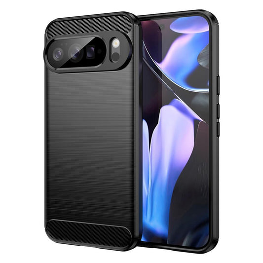 Coque pour Google Pixel 10 Pro XL, Techsuit, Carbone, Noire
