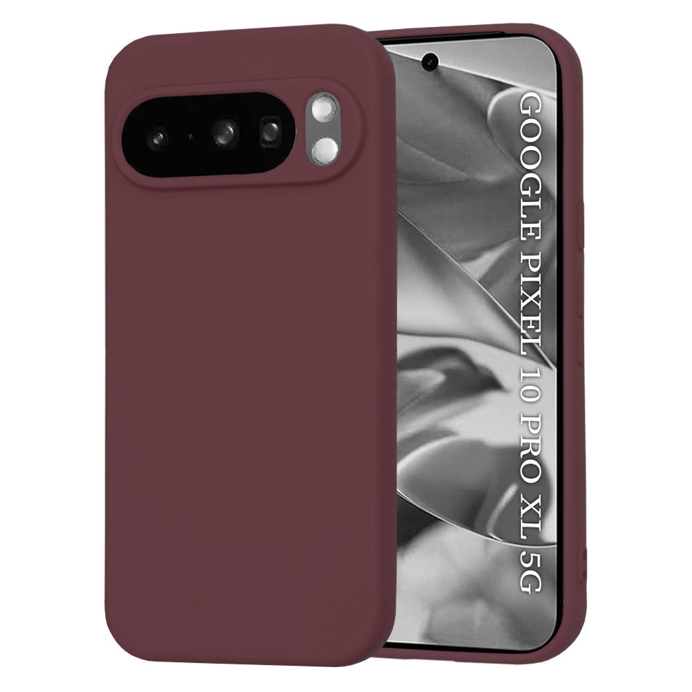 Coque pour Google Pixel 10 Pro XL, Techsuit, SoftFlex, Bordeaux