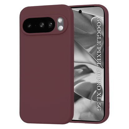 Coque pour Google Pixel 10 Pro XL, Techsuit, SoftFlex, Bordeaux