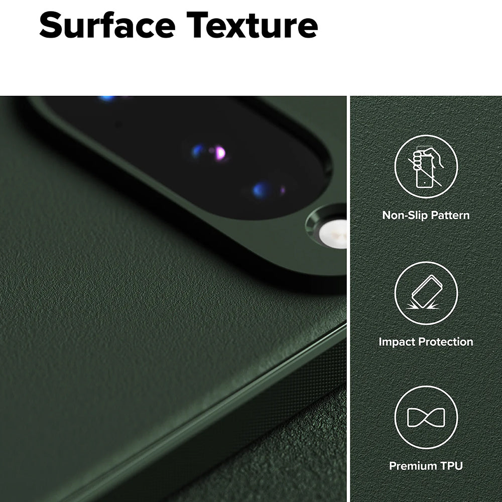 Coque pour Google Pixel 10, Ringke, Onyx, Vert Foncé