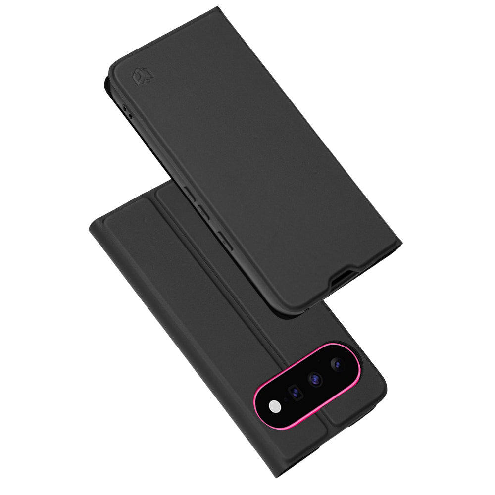 Coque pour Google Pixel 11 Pro / 11, Techsuit, Magskin Book, Noire