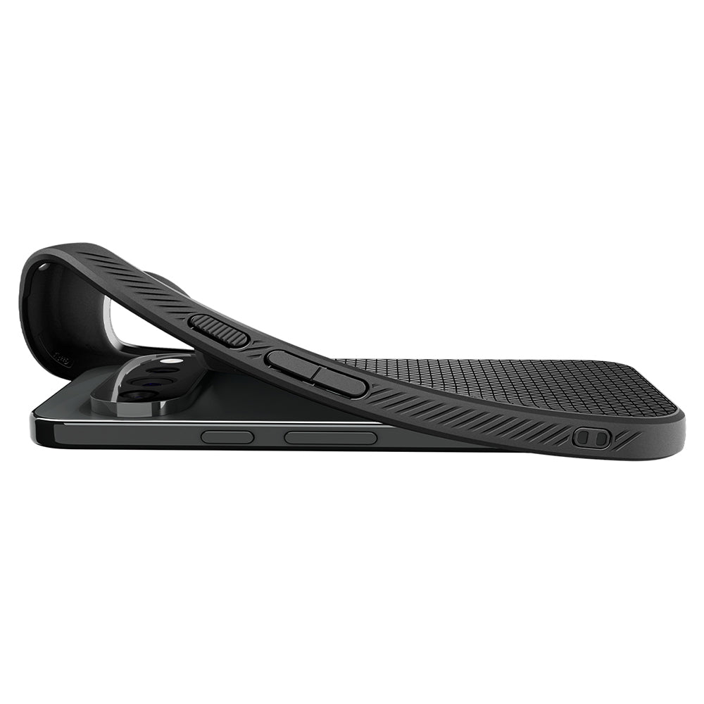Coque pour Google Pixel 11 Pro, Spigen, Liquid Air, Noir Mat ACS11428