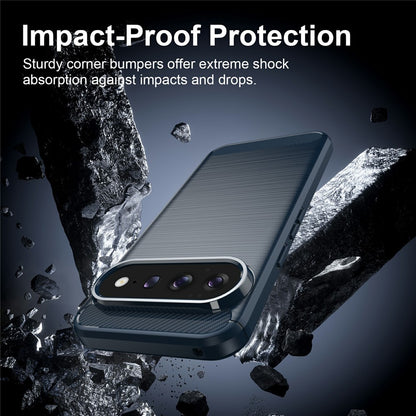 Coque pour Google Pixel 11 Pro XL, Techsuit, Carbone, Bleue