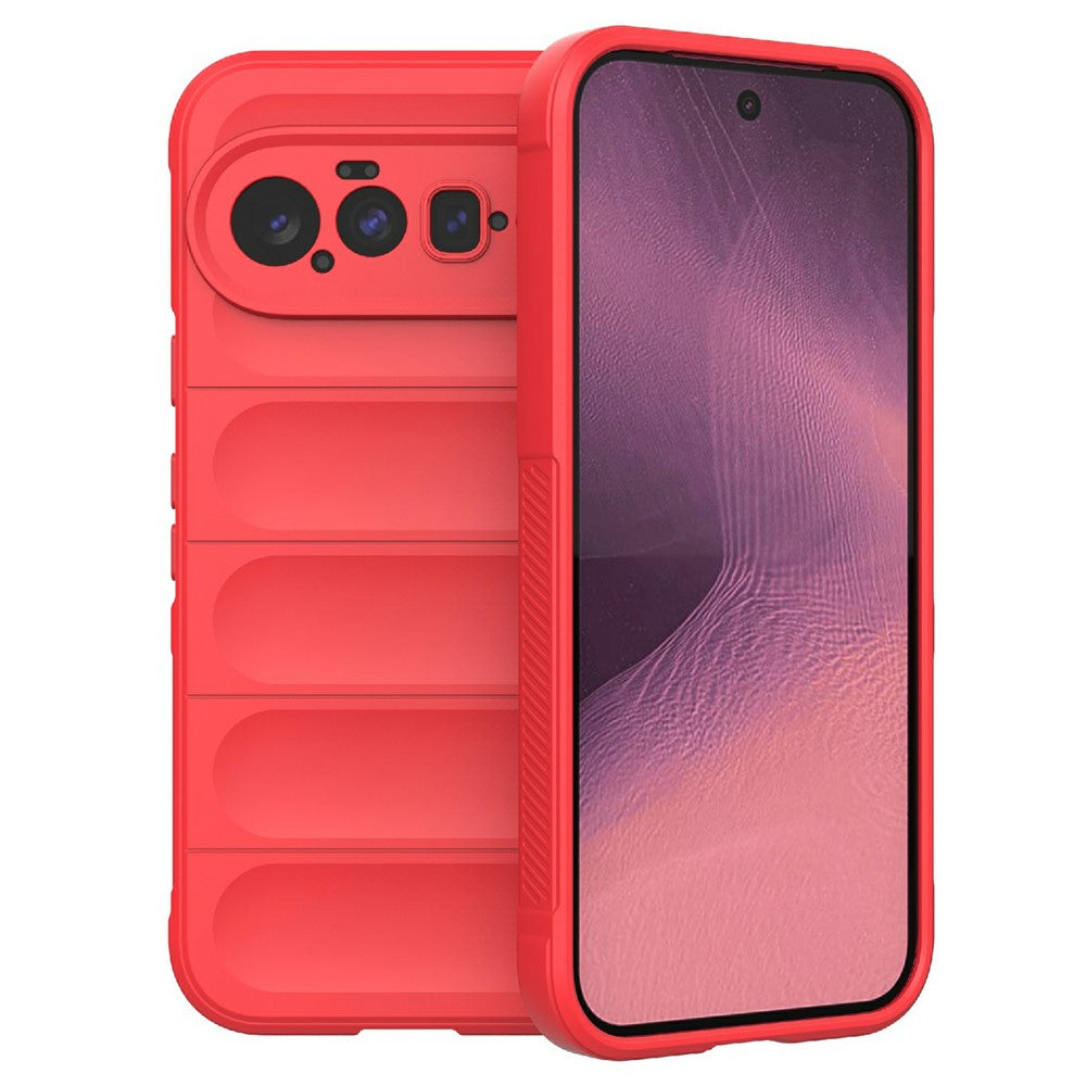 Coque pour Google Pixel 11, Techsuit, Magic Shield, Rouge