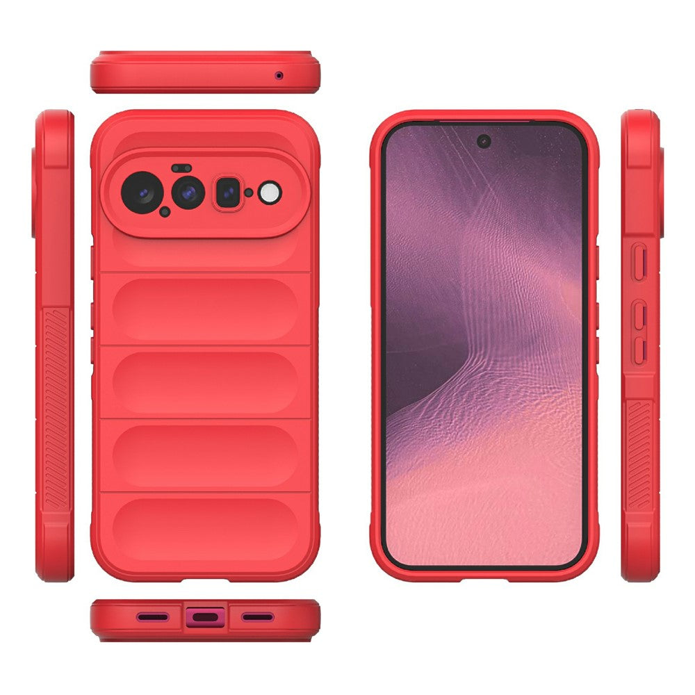 Coque pour Google Pixel 11, Techsuit, Magic Shield, Rouge