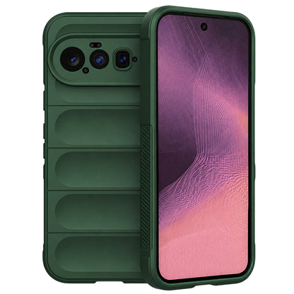 Coque pour Google Pixel 11, Techsuit, Magic Shield, Vert