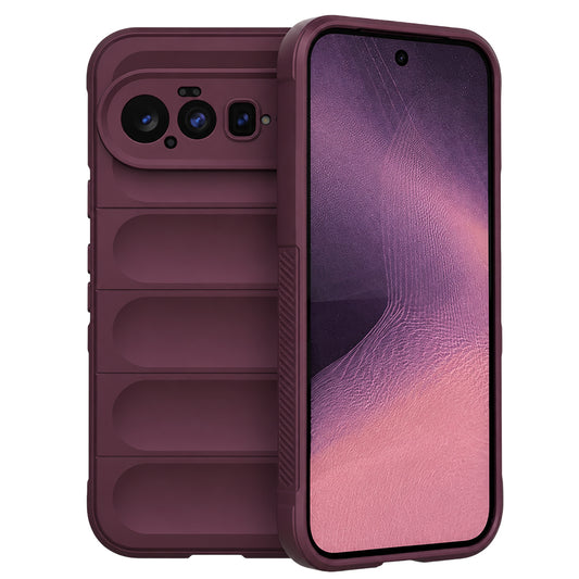 Coque pour Google Pixel 11, Techsuit, Magic Shield, Bordeaux
