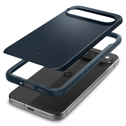 Étui pour Google Pixel 9 Pro XL, Spigen, Thin Fit, Bleu Marine ACS07732