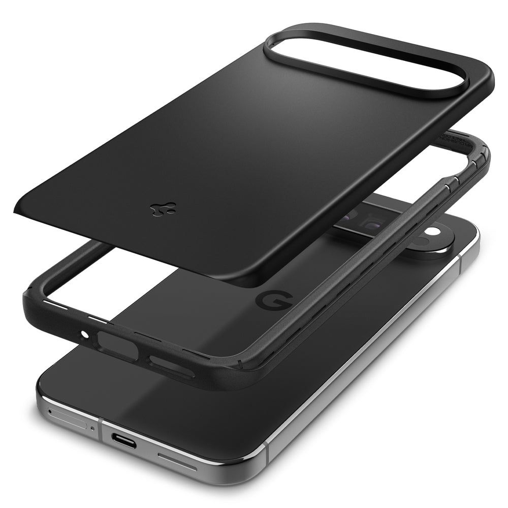Étui pour Google Pixel 9 Pro XL, Spigen, Thin Fit, Noir ACS07731