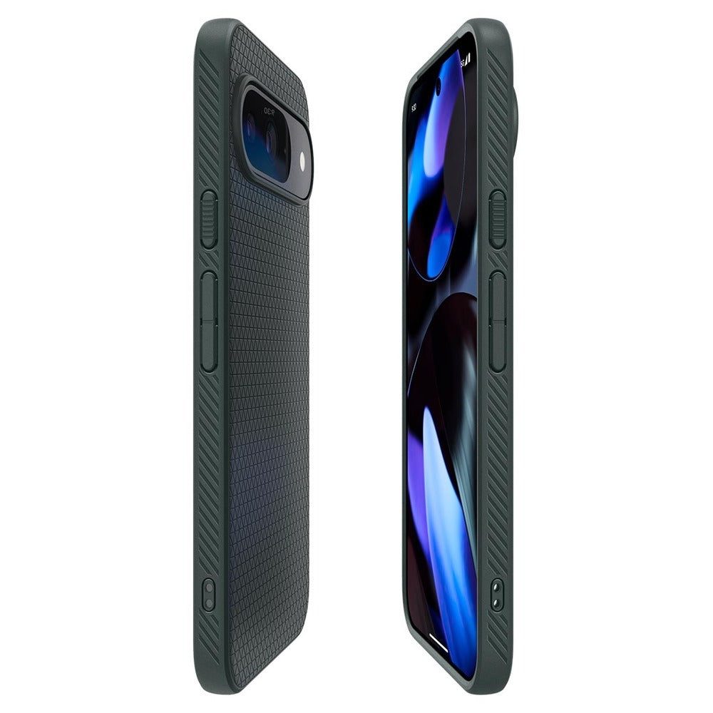 Étui pour Google Pixel 9 Pro XL, Spigen, Liquid Air, Vert ACS07717