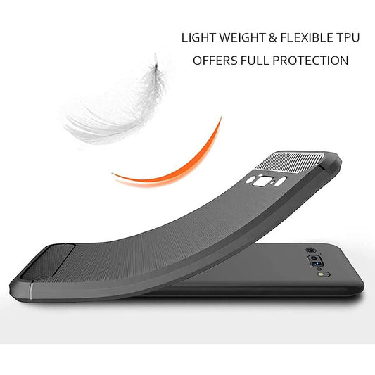 Coque pour Google Pixel 6 Pro, Techsuit, Carbone, Noire
