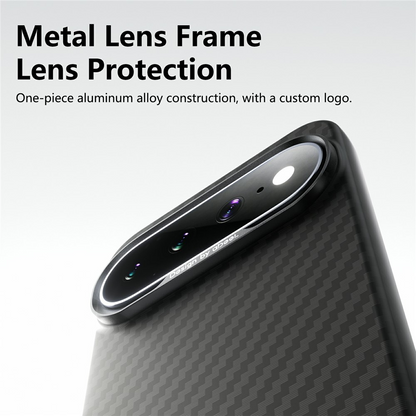 Coque pour Google Pixel 10 Pro / 10, Abeei, Carbone Minimaliste, Noire