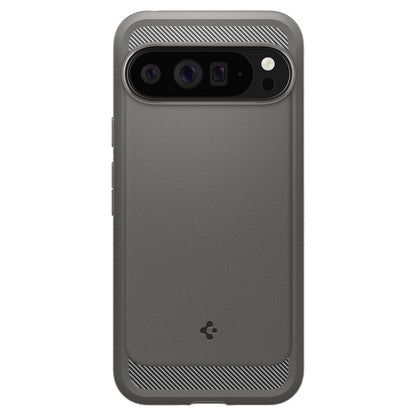 Étui pour Google Pixel 9 Pro XL, Spigen, Rugged Armor, Gris ACS07784