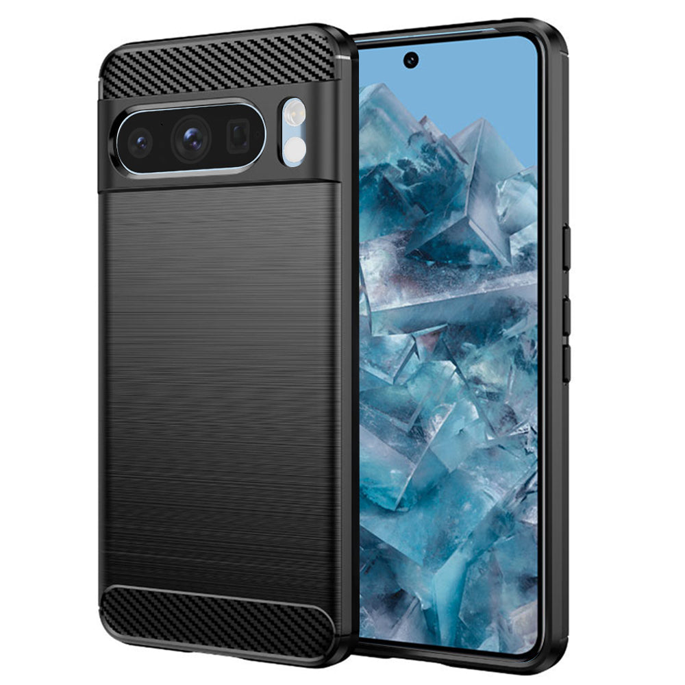 Case for Google Pixel 8 Pro, Techsuit, Carbon, Black