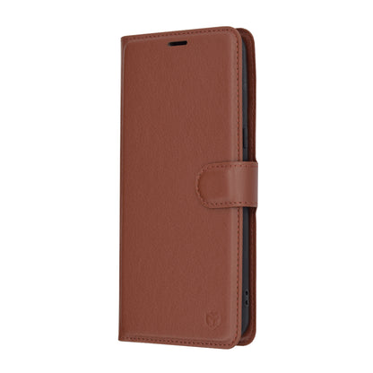 Case for Google Pixel 8 Pro, Techsuit, Leather Folio, Brown