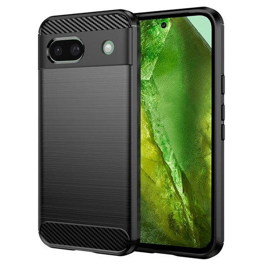 Coque pour Google Pixel 8a, Techsuit, Carbone, Noire
