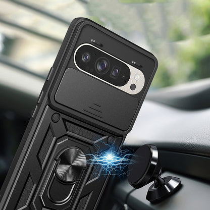 Coque pour Google Pixel 9 / 9 Pro, Techsuit, CamShield, Noire