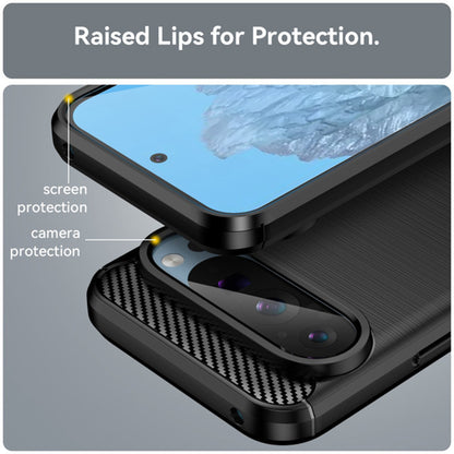 Coque pour Google Pixel 9 / 9 Pro, Techsuit, Carbone, Noire