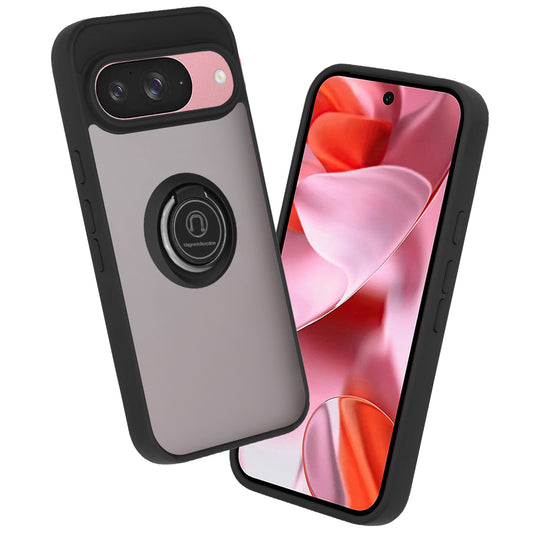 Coque pour Google Pixel 9 / 9 Pro, Techsuit, Glinth, Noire