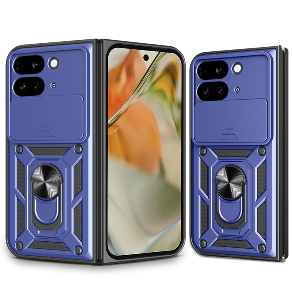 Case for Google Pixel 9 Pro Fold, Techsuit, CamShield, Blue