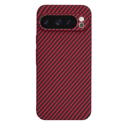 Coque pour Google Pixel 9 Pro, Techsuit, Carbonite FiberShell, Rouge