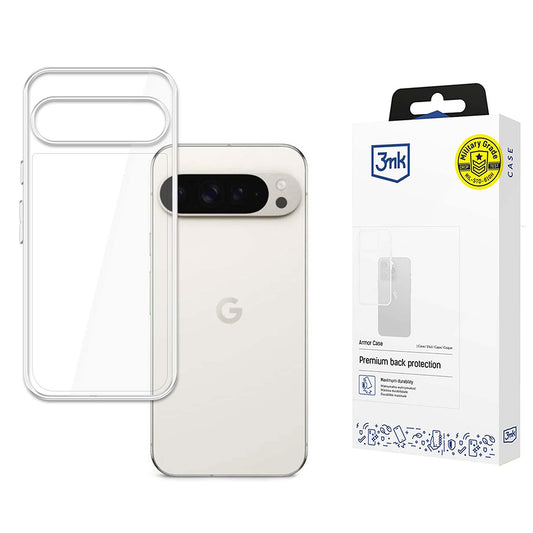 Coque pour Google Pixel 9 Pro XL, 3MK, Armor, Transparente