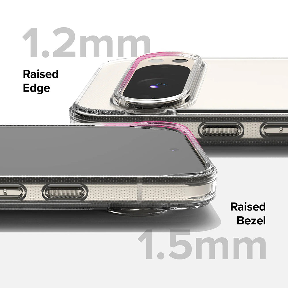 Coque pour Google Pixel 9 Pro XL, Ringke, Fusion, Transparente