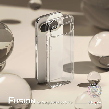 Coque pour Google Pixel 9 Pro XL, Ringke, Fusion, Transparente
