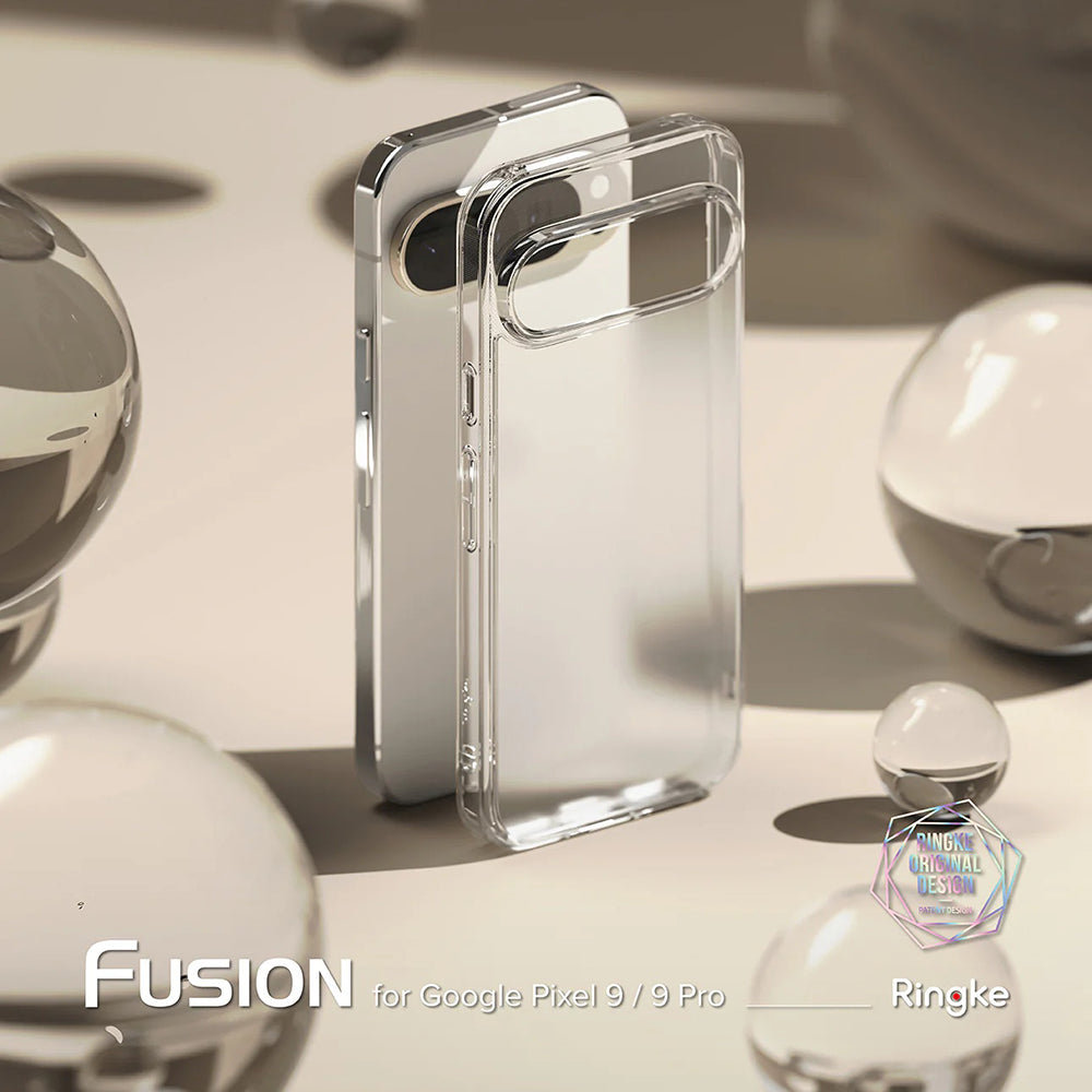 Coque pour Google Pixel 9 Pro XL, Ringke, Fusion, Transparente Mate