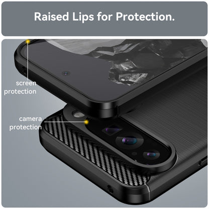 Coque pour Google Pixel 9 Pro XL, Techsuit, Carbone, Noire