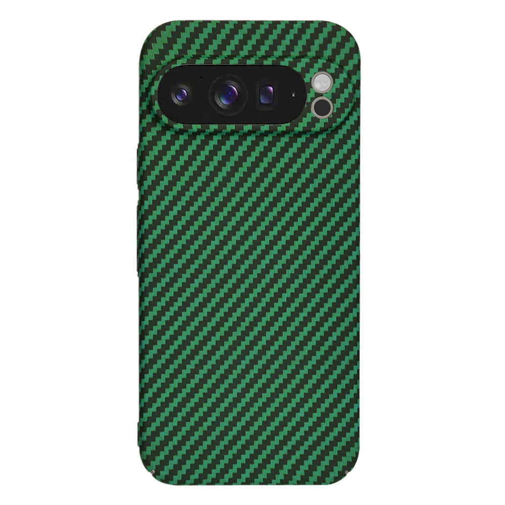 Case for Google Pixel 9 Pro XL, Techsuit, Carbonite FiberShell, Green