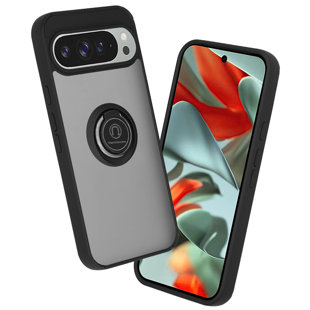 Coque pour Google Pixel 9 Pro XL, Techsuit, Glinth, Noire