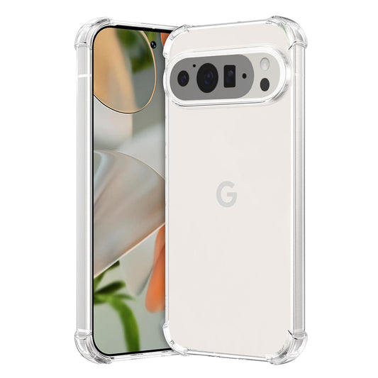 Coque pour Google Pixel 9 Pro XL, Techsuit, Anti-choc Claire, Transparente