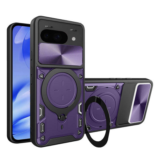 Coque pour Google Pixel 9a, Techsuit, CamGuard Pro, Violet