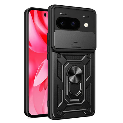 Coque pour Google Pixel 9a, Techsuit, CamShield, Noire