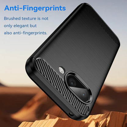 Coque pour Google Pixel 9a, Techsuit, Carbone, Bleue